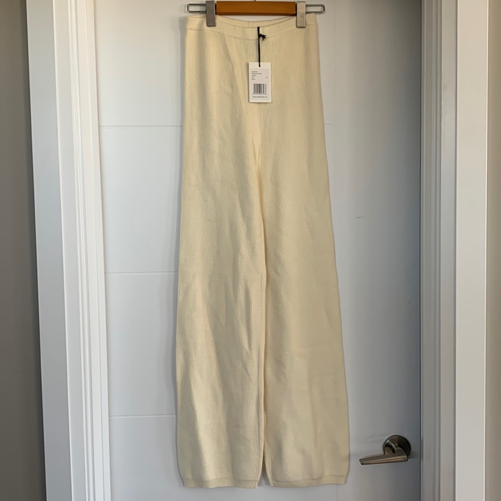 Brunette The Label Ribbed Knit Pant